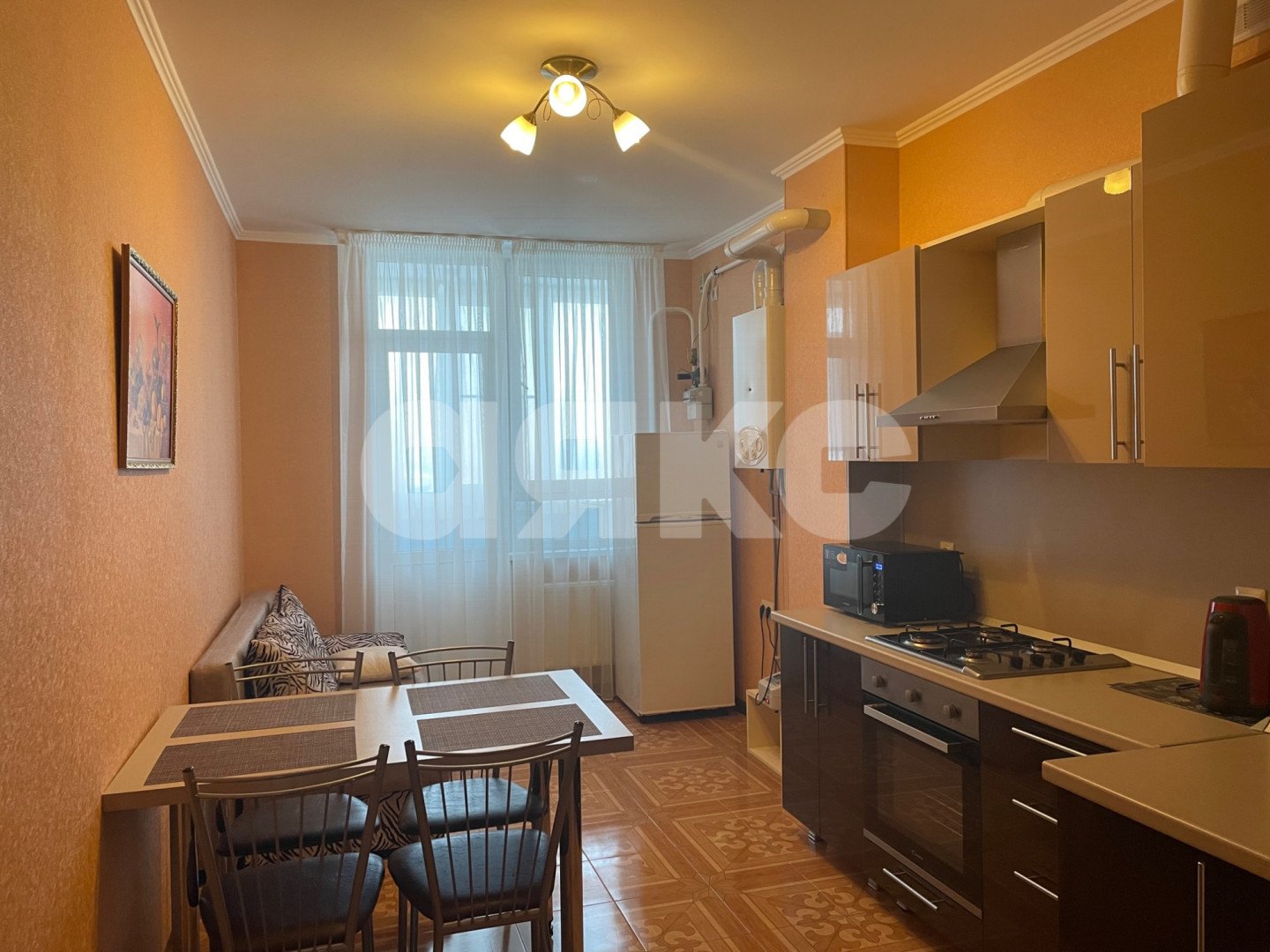 Фото №4: 1-комнатная квартира 48 м² - Анапа, Алексеевка, ул. Ленинградская, 76