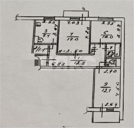 Фото №18: 3-комнатная квартира 67 м² - Мариуполь, Восточный, ул. Киевская, 64