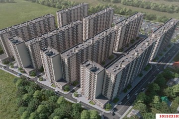 Фото №2: 1-комнатная квартира 35 м² - Краснодар, мкр. жилой комплекс Ракурс, ул. имени Героя Ростовского, 8