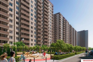 Фото №1: 1-комнатная квартира 35 м² - Краснодар, мкр. жилой комплекс Ракурс, ул. имени Героя Ростовского, 8