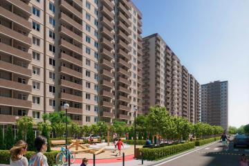 Фото №1: 1-комнатная квартира 35 м² - Краснодар, мкр. жилой комплекс Ракурс, ул. имени Героя Ростовского, 8