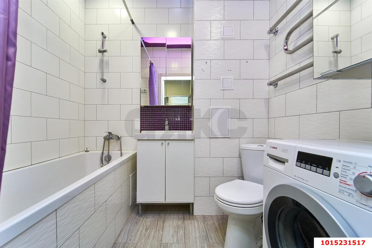 Фото №13: 1-комнатная квартира 41 м² - Краснодар, Прикубанский внутригородской округ, Молодёжный, мкр. жилой комплекс Дуэт, ул. Душистая, 77