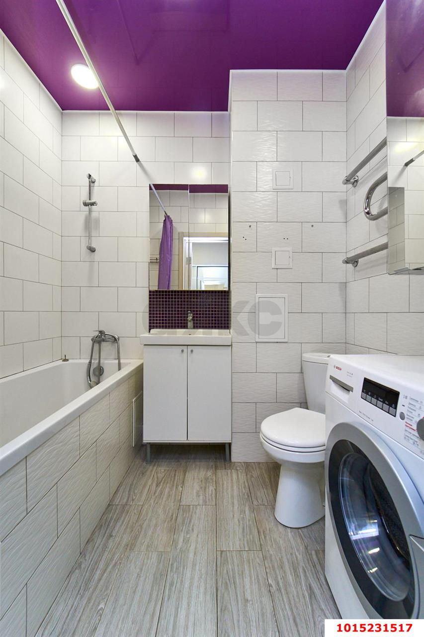 Фото №15: 1-комнатная квартира 41 м² - Краснодар, Прикубанский внутригородской округ, Молодёжный, мкр. жилой комплекс Дуэт, ул. Душистая, 77