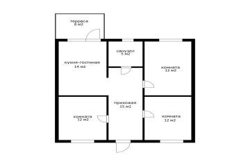 Фото №3: Дом 70 м² - Елизаветинская, ст Горизонт, ул. Грушевая, 149