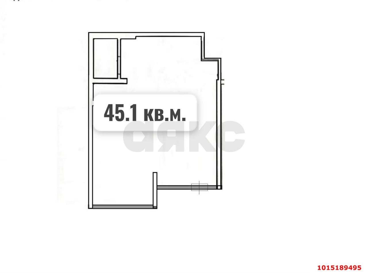 Фото №9: Торговое помещение 46 м² - Краснодар, жилой комплекс Red777, ул. Адмирала Крузенштерна, 5