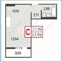Фото №10: Студия 29 м² - Анапа, жилой комплекс Горгиппия, ул. Адмирала Пустошкина, 22к8