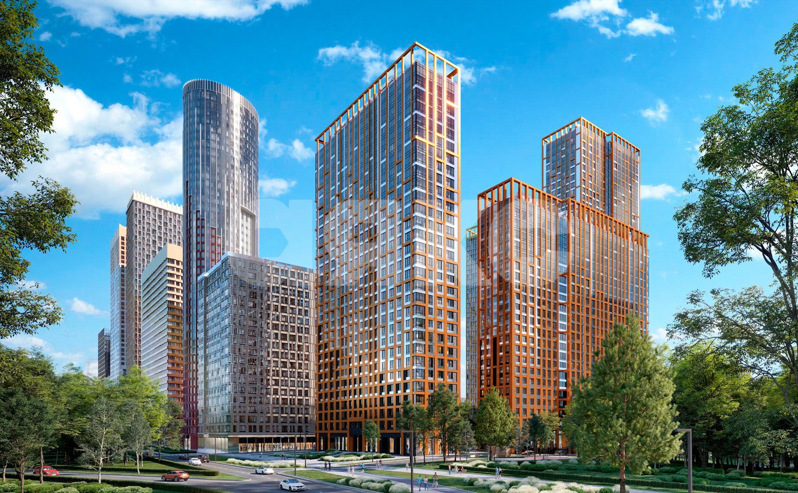 Фото №4: 3-комнатная квартира 66 м² - Москва, жилой комплекс Сидней Сити, ул. Шелепихинская набережная, 40к3