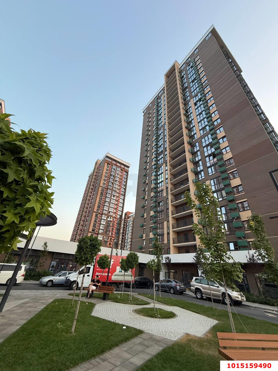 Фото №3: 1-комнатная квартира 44 м² - Знаменский, Карасунский внутригородской округ, мкр. Родные Просторы, ул. Природная, 10Б