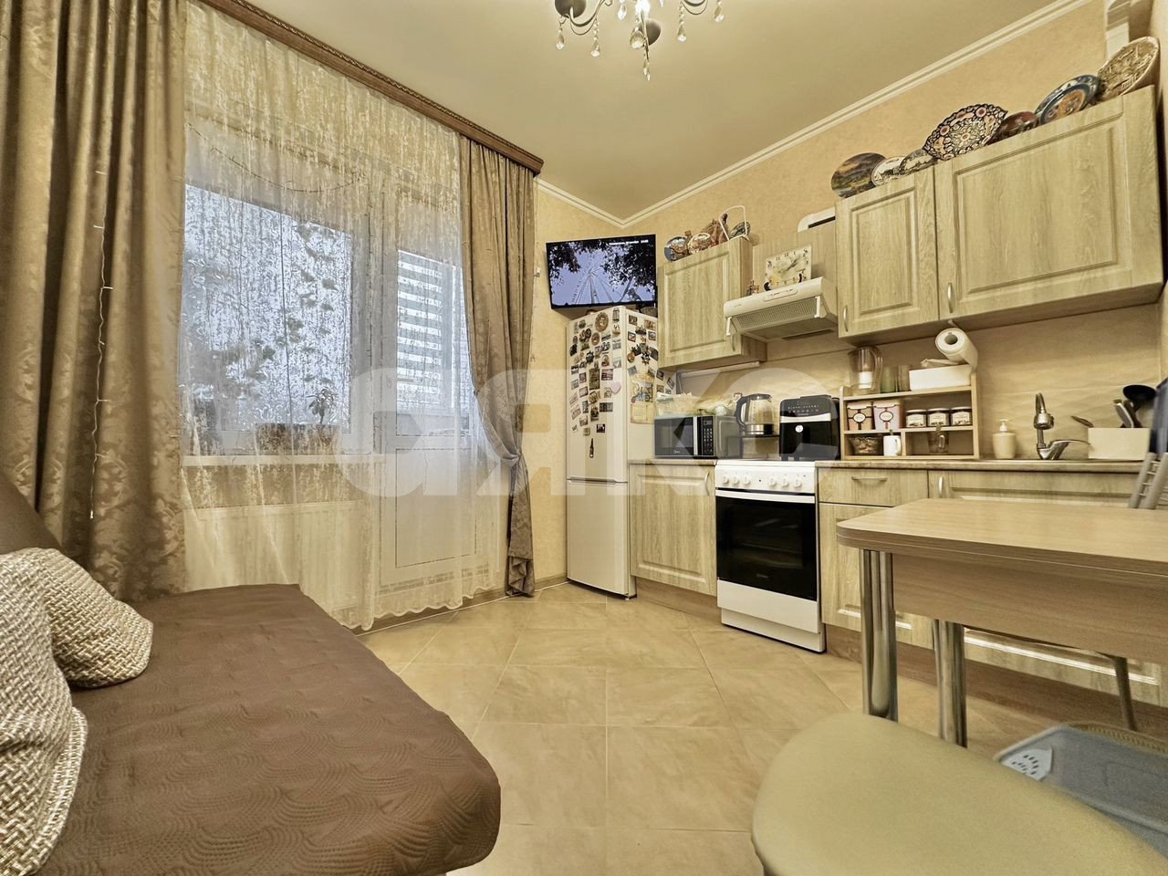 Фото №1: 1-комнатная квартира 35 м² - Домодедово, Южный, ул. Курыжова, 5