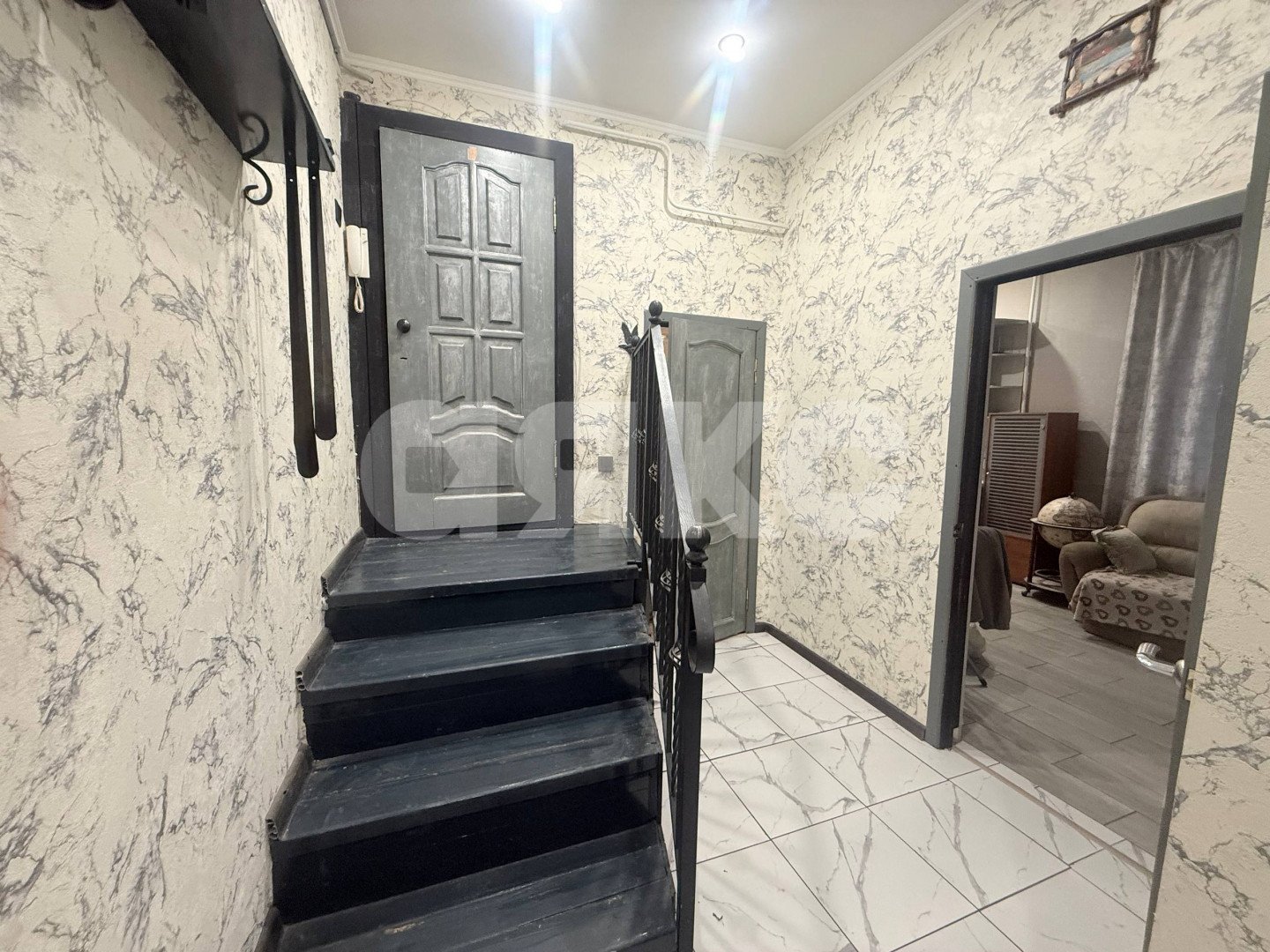 Фото №2: 2-комнатная квартира 57 м² - Рождественский, Зареченский территориальный округ, ул. Строителей, 5