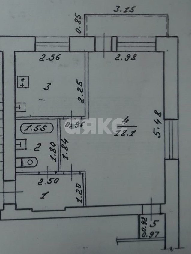 Фото №11: 1-комнатная квартира 32 м² - Волгоград, Ворошиловский, ул. Козловская, 41А