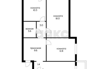 Фото №1: 3-комнатная квартира 85 м² - Краснодар, мкр. Восточно-Кругликовский, ул. Героя А.А. Аверкиева, 2