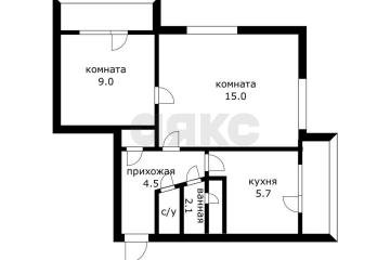 Фото №3: 2-комнатная квартира 42 м² - Краснодар, мкр. Фестивальный, ул. имени Дзержинского, 103