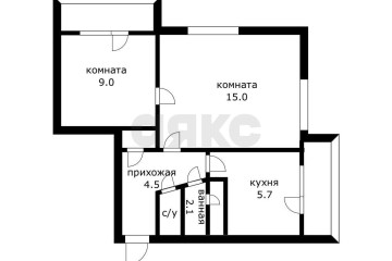 Фото №3: 2-комнатная квартира 42 м² - Краснодар, мкр. Фестивальный, ул. имени Дзержинского, 103