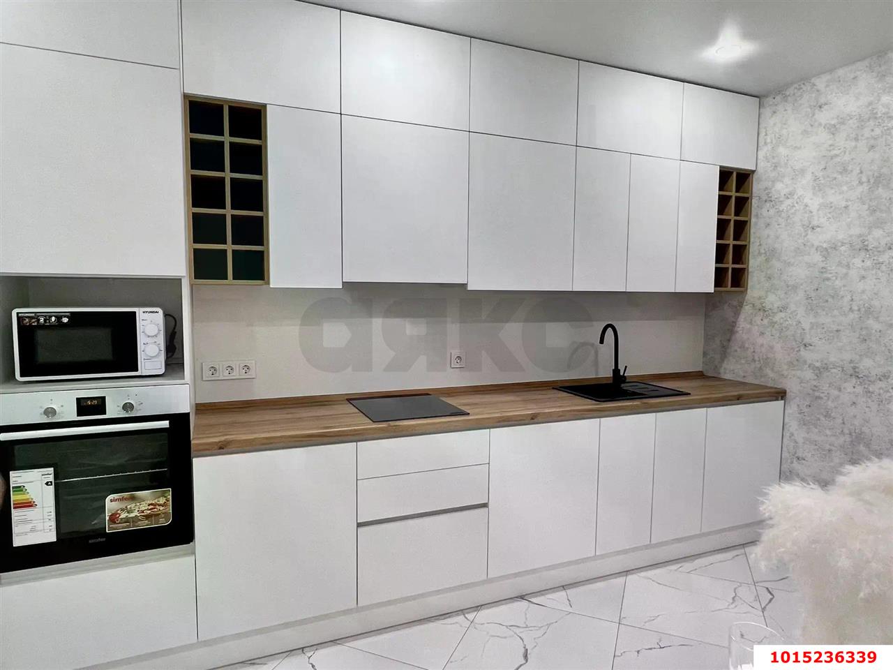 Фото №4: 1-комнатная квартира 39 м² - Краснодар, жилой комплекс Самолёт, ул. Западный Обход, 39/2к1