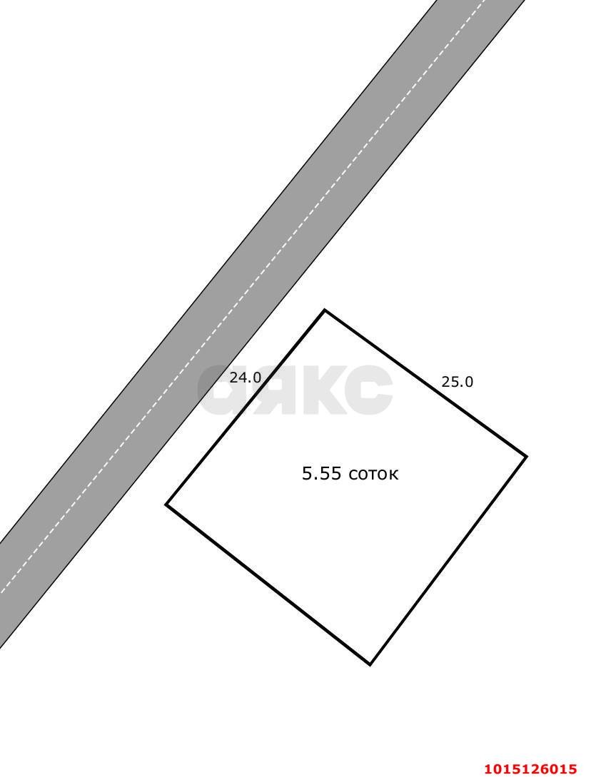 Фото №8: Земельный участок 5.55 сот. - СНТ Кубаночка-Белозёрный, мкр. Прикубанский внутригородской округ, ул. Прохладная, 751