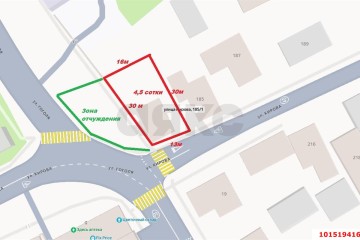 Фото №1: Коммерческая земля 5 сот. - Краснодар, ж/м Пашковский, ул. Кирова, 185/1