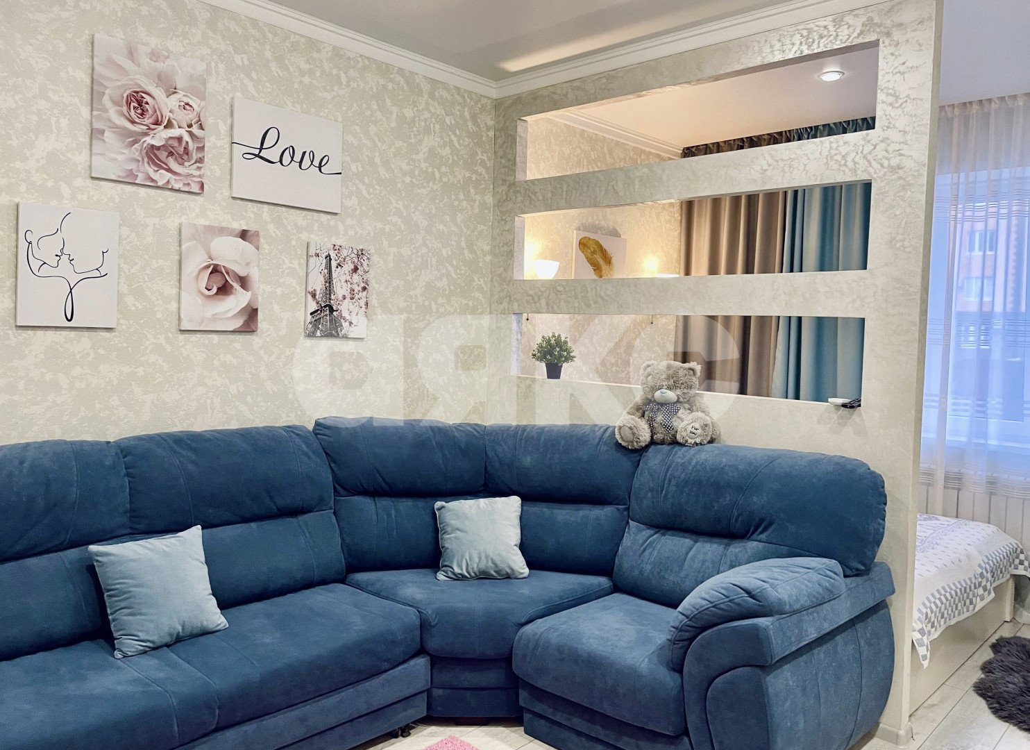 Фото №9: 1-комнатная квартира 43 м² - Горячий Ключ, жилой комплекс Островский, ул. Ворошилова, 38