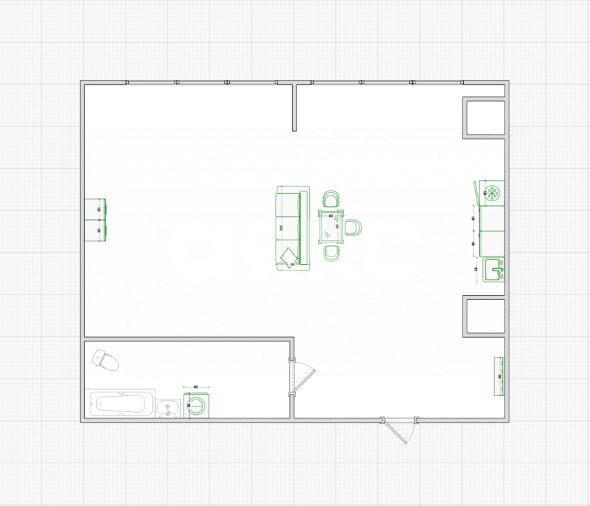 Фото №10: Студия 43 м² - Тула, ЖК Заречный, ул. Ствольная, 30