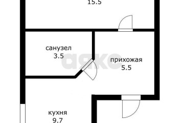 Фото №2: 1-комнатная квартира 34 м² - Ленина, снт Радуга, ул. Приозёрная, 114
