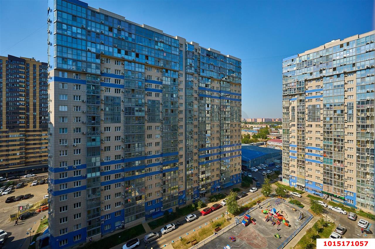 Фото №2: 3-комнатная квартира 105 м² - Краснодар, Карасунский внутригородской округ, Хлопчато-бумажный Комбинат, мкр. жилой комплекс Аквамарин, ул. Уральская, 75к2