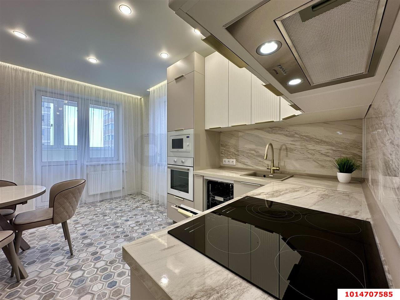 Фото №1: 2-комнатная квартира 63 м² - Краснодар, Светлоград, ул. Красных Партизан, 1/4к7