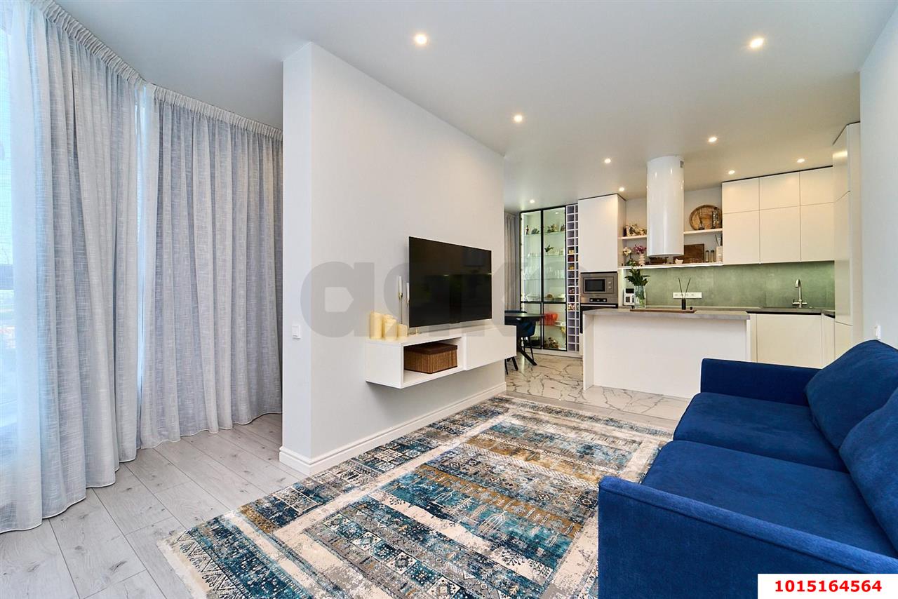 Фото №4: 3-комнатная квартира 80 м² - Краснодар, ЖК На Высоте, жилой комплекс На высоте, Прикубанский внутригородской округ, мкр. Фестивальный, ул. Каляева, 263/4