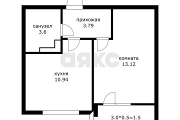 Фото №2: 1-комнатная квартира 33 м² - Краснодар, мкр. ЖК Смородина, ул. имени Владимира Жириновского, 1к1