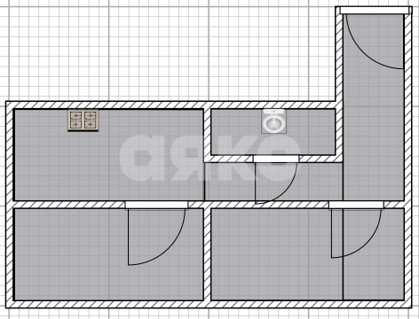 Фото №24: 2-комнатная квартира 58 м² - Фосфоритный, ул. Зайцева, 12