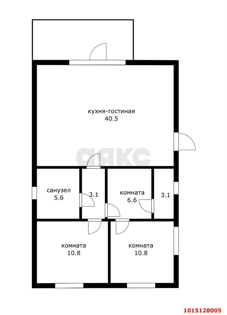 Фото №13: Дом 85 м² + 5.44 сот. - Козет, ул. Шовгенова, 42/1