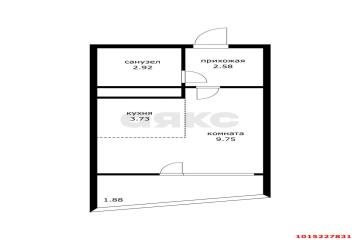 Фото №3: Студия 19 м² - Ольгинка, мкр. 3-й, 23