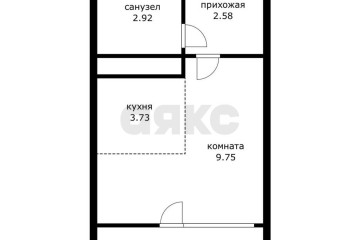 Фото №3: Студия 19 м² - Ольгинка, мкр. 3-й, 23