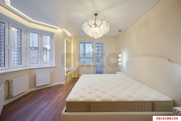 Фото №1: 3-комнатная квартира 75 м² - Краснодар, мкр. жилой комплекс Абрикосово, ул. имени Героя Георгия Бочарникова, 4к2