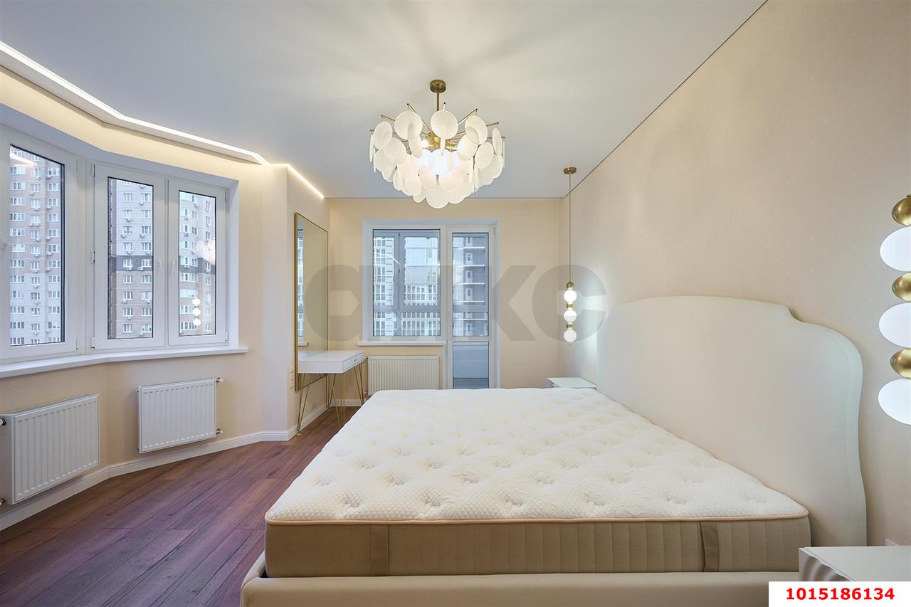 Фото №3: 3-комнатная квартира 75 м² - Краснодар, жилой комплекс Абрикосово, ул. имени Героя Георгия Бочарникова, 4к2