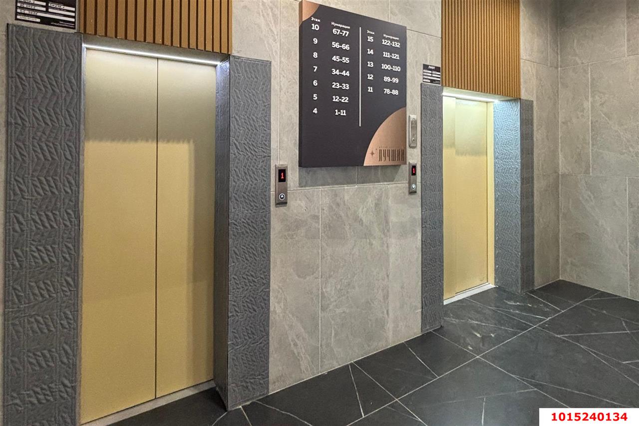 Фото №10: 1-комнатная квартира 43 м² - Краснодар, Прикубанский внутригородской округ, ЖК Лучший, Завод Радиоизмерительных Приборов, имени Петра Метальникова, мкр. жилой комплекс Лучший, ул. Ростовское шоссе, 30/7