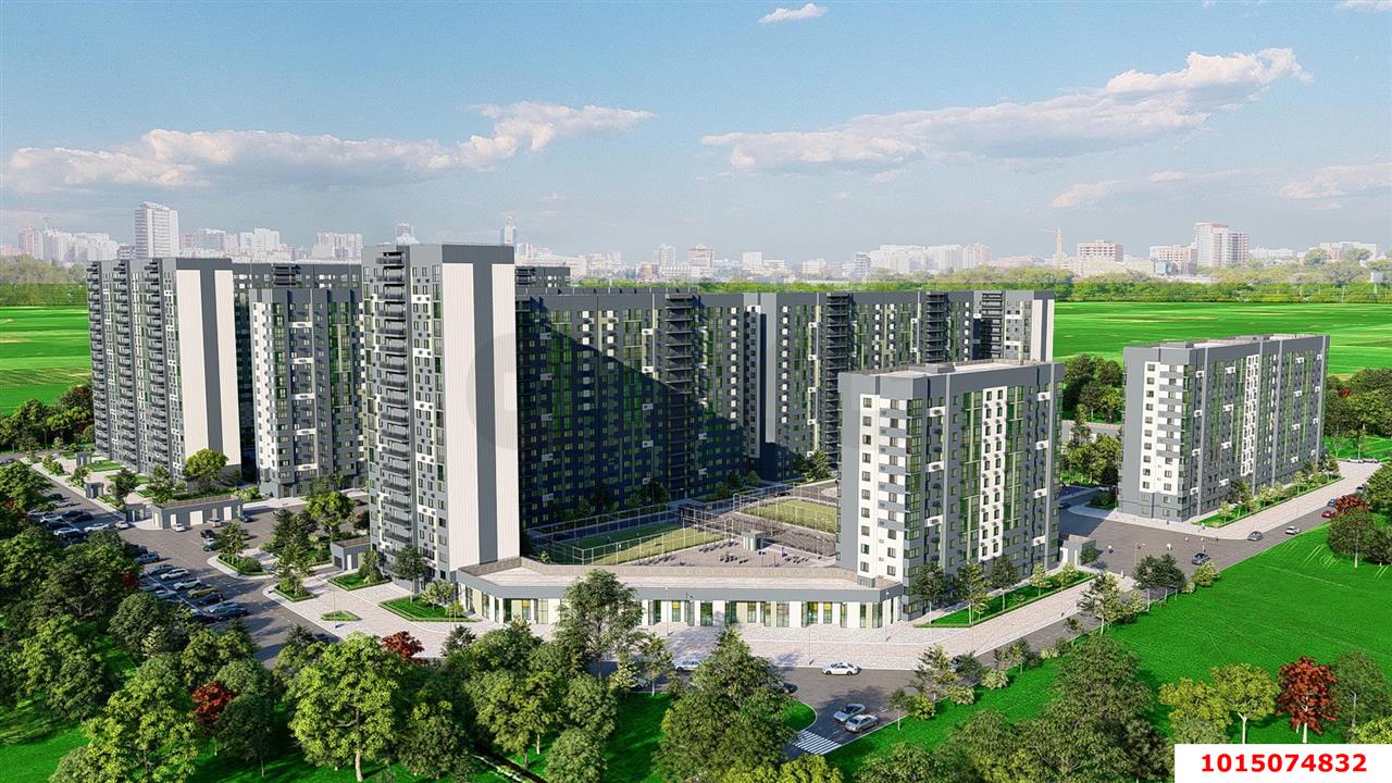 Фото №6: 1-комнатная квартира 36 м² - Краснодар, мкр. Карасунский внутригородской округ, ул. имени Владимира Жириновского, 7