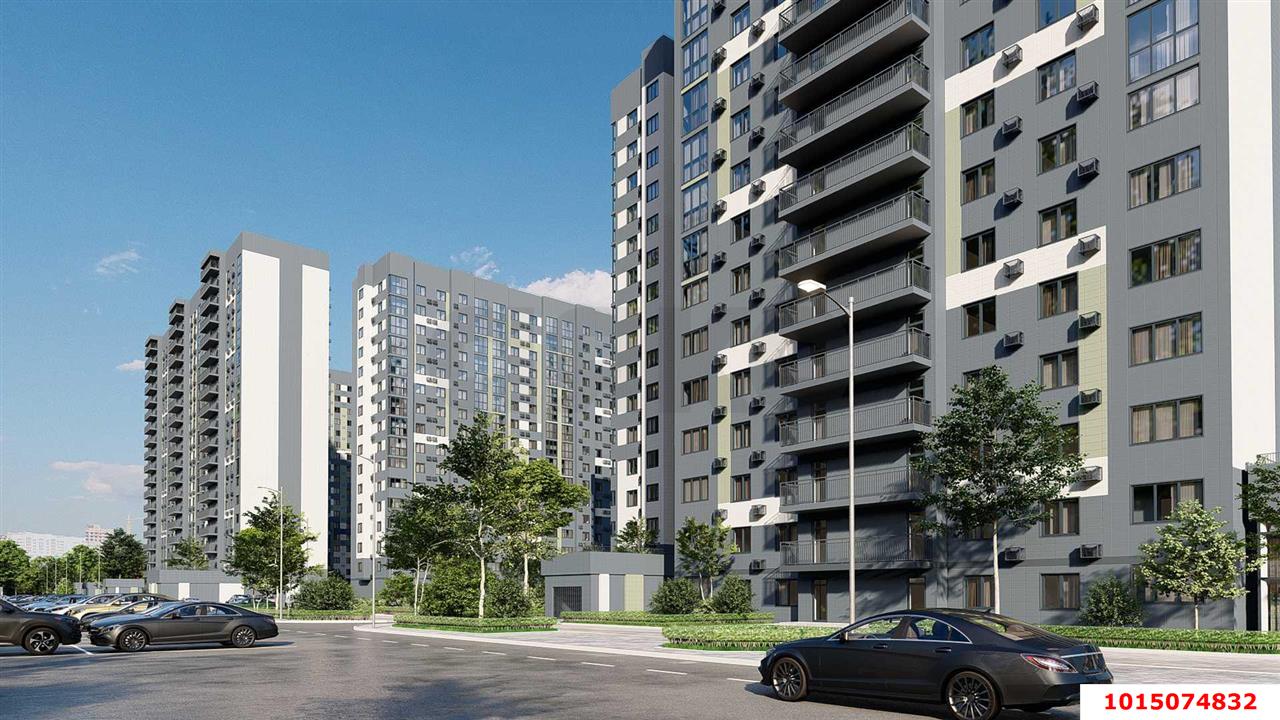 Фото №1: 1-комнатная квартира 36 м² - Краснодар, Карасунский внутригородской округ, ул. имени Владимира Жириновского, 7