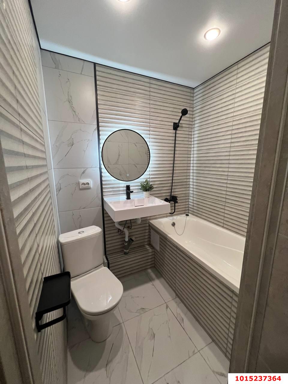 Фото №12: 1-комнатная квартира 38 м² - Краснодар, Карасунский внутригородской округ, мкр. Комсомольский, ул. 30-й Иркутской Дивизии, 9/2