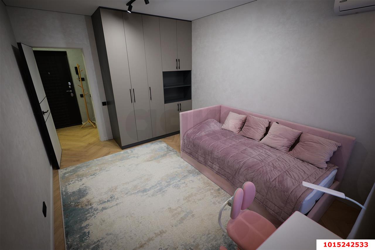 Фото №13: 3-комнатная квартира 76 м² - Краснодар, Прикубанский внутригородской округ, мкр. жилой комплекс Отражение, ул. Конгрессная, 41