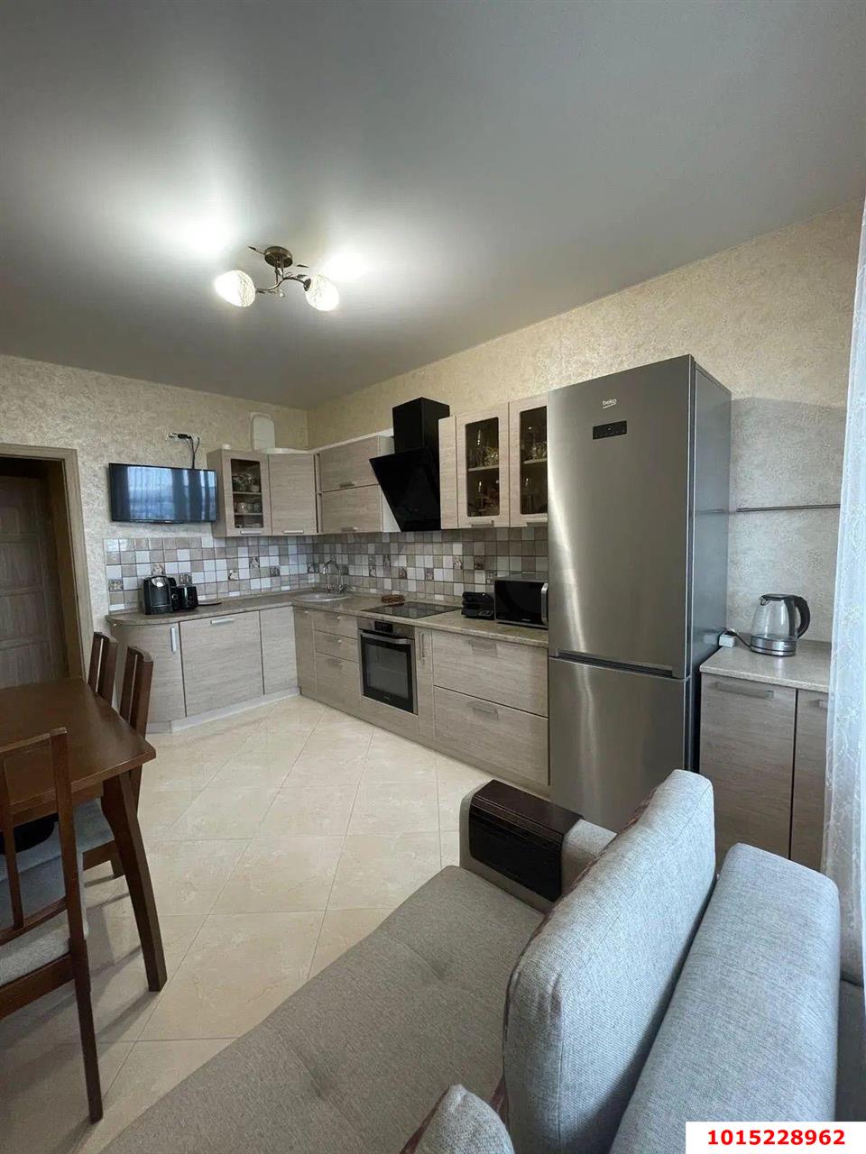 Фото №2: 1-комнатная квартира 44 м² - Краснодар, жилой комплекс Солнечный Парк, ул. имени Симиренко, 37к3