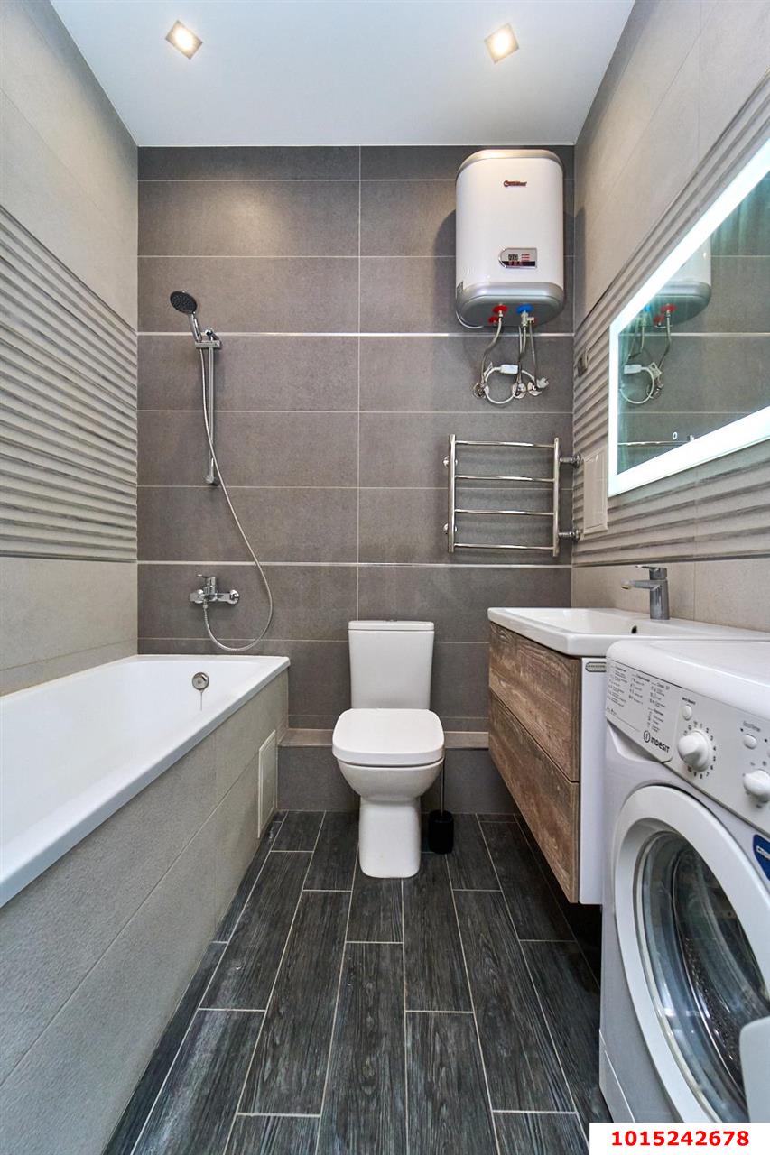 Фото №9: 1-комнатная квартира 47 м² - Краснодар, жилой комплекс Аврора Парк, ул. Шоссе Нефтяников, 22с1