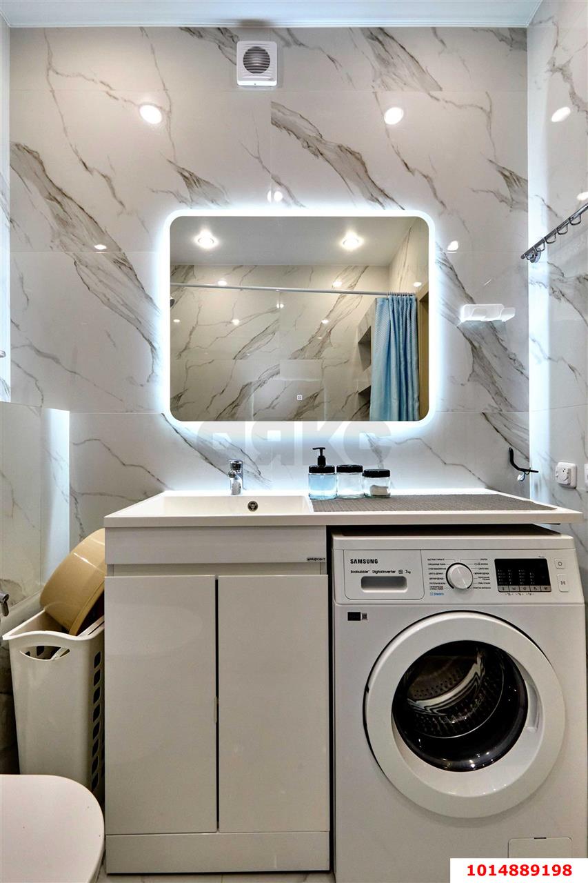 Фото №2: 1-комнатная квартира 44 м² - Краснодар, Прикубанский внутригородской округ, мкр. жилой комплекс Отражение, ул. Конгрессная, 41