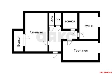 Фото №5: 2-комнатная квартира 46 м² - Краснодар, мкр. Центральный, ул. Коммунаров, 2