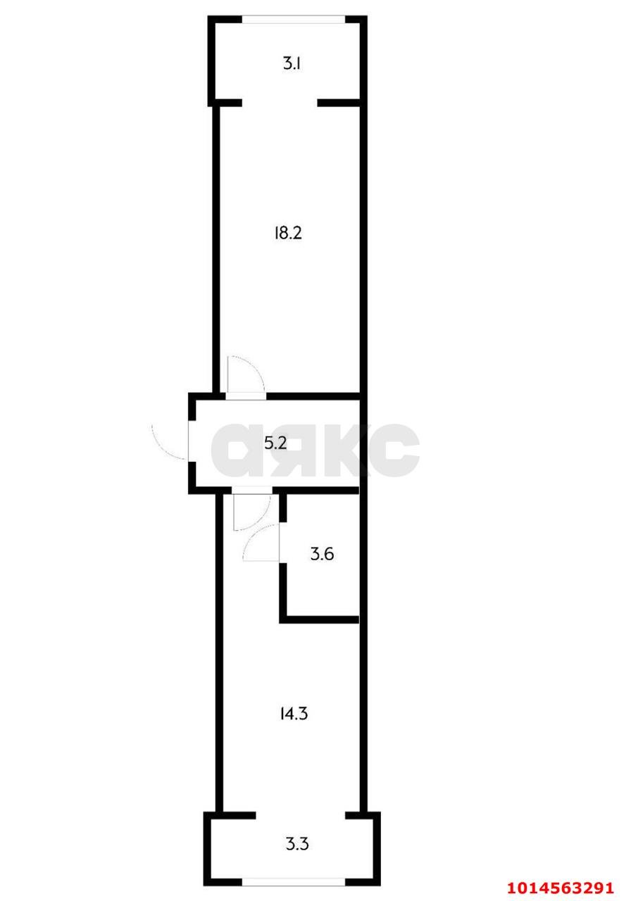 Фото №11: 1-комнатная квартира 47 м² - Краснодар, ЖК Жилой Квартал, ул. Куликова Поля, 6