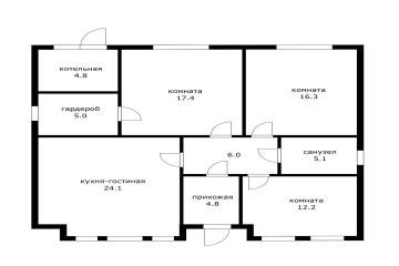 Фото №5: Дом 100 м² - Краснодар, мкр. жилой комплекс Испания, ул. Мадридская, 66/1