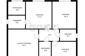 Фото №5: Дом 100 м² - Краснодар, мкр. жилой комплекс Испания, ул. Мадридская, 66/1