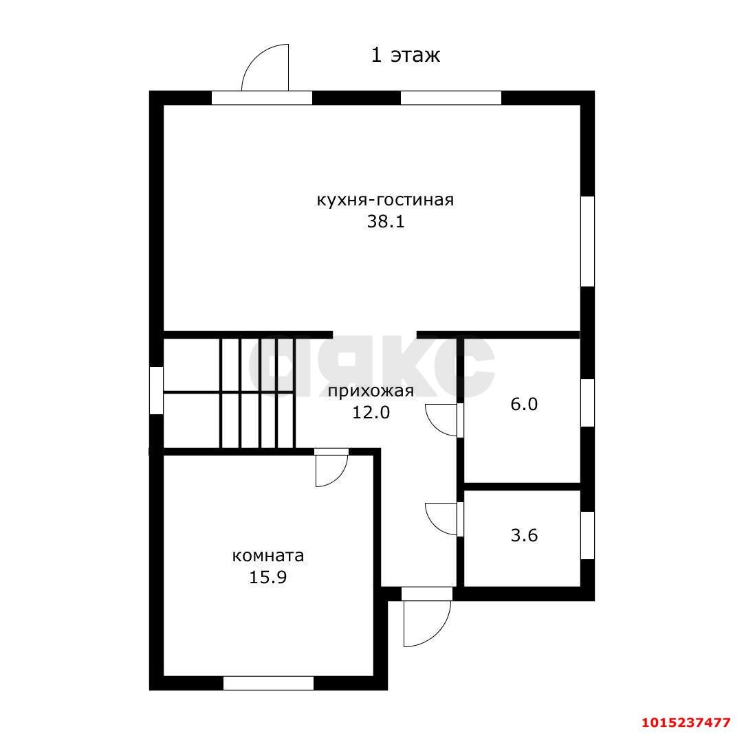 Фото №16: Дом 170 м² + 4.3 сот. - Краснодар, коттеджный  Зелёная Долина