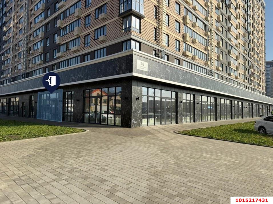 Фото №1: Торговое помещение 94 м² - Краснодар, жилой комплекс Сармат, ул. Константина Гондаря, 98