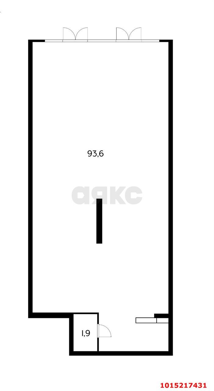 Фото №9: Торговое помещение 94 м² - Краснодар, жилой комплекс Сармат, ул. Константина Гондаря, 98