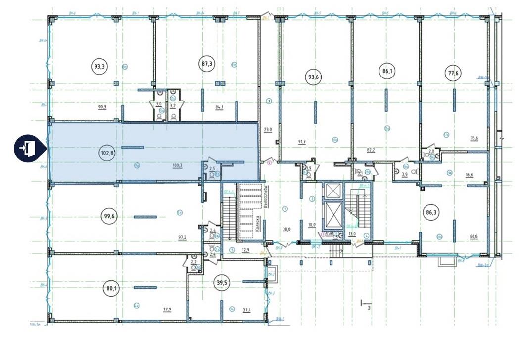 Фото №5: Коммерция 102 м² - Краснодар, Прикубанский внутригородской округ, мкр. жилой комплекс Сармат, ул. Константина Гондаря, 98